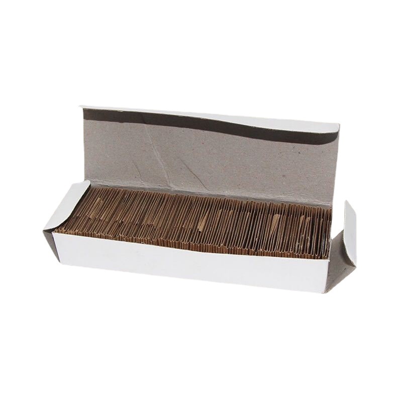 Stainless steel single-sided blade security clip blade, car film cleaning blade, glass glue remover blade Specification drawing