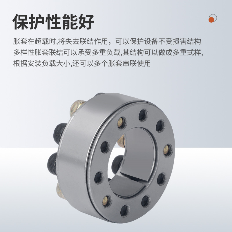 Expansion sleeve Z2, expansion sleeve MLA, keyless shaft sleeve, expansion connection sleeve TLK200, expansion sleeve KTR100 details Picture