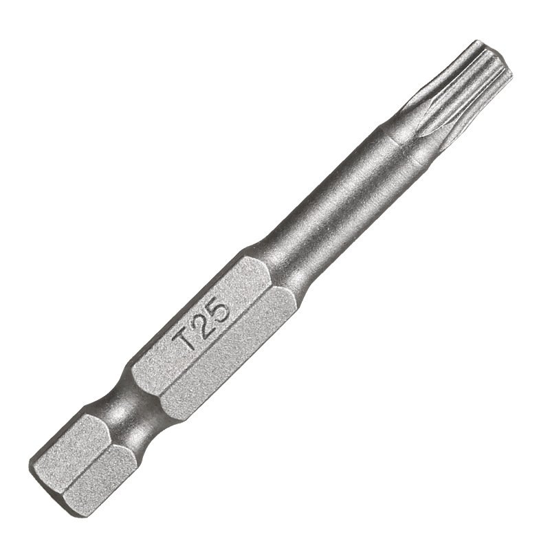 T10-T40 plum blossom screwdriver bits without holes, 50/100/150mm hex socket screwdriver bits, electric screwdriver bits Item Picture