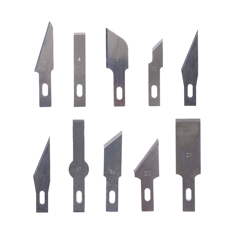Cross-border 13-piece engraving knife set, rubber stamp model pen knife, handcrafted journal engraving knife set, paper-cutting engraving knife Item Picture