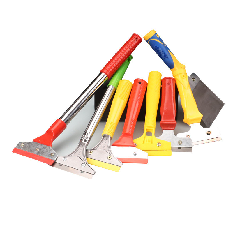 Factory wholesale multi-functional cleaning scrapers, stainless steel scrapers, marble cleaning tools, durable grouting scrapers Item Picture