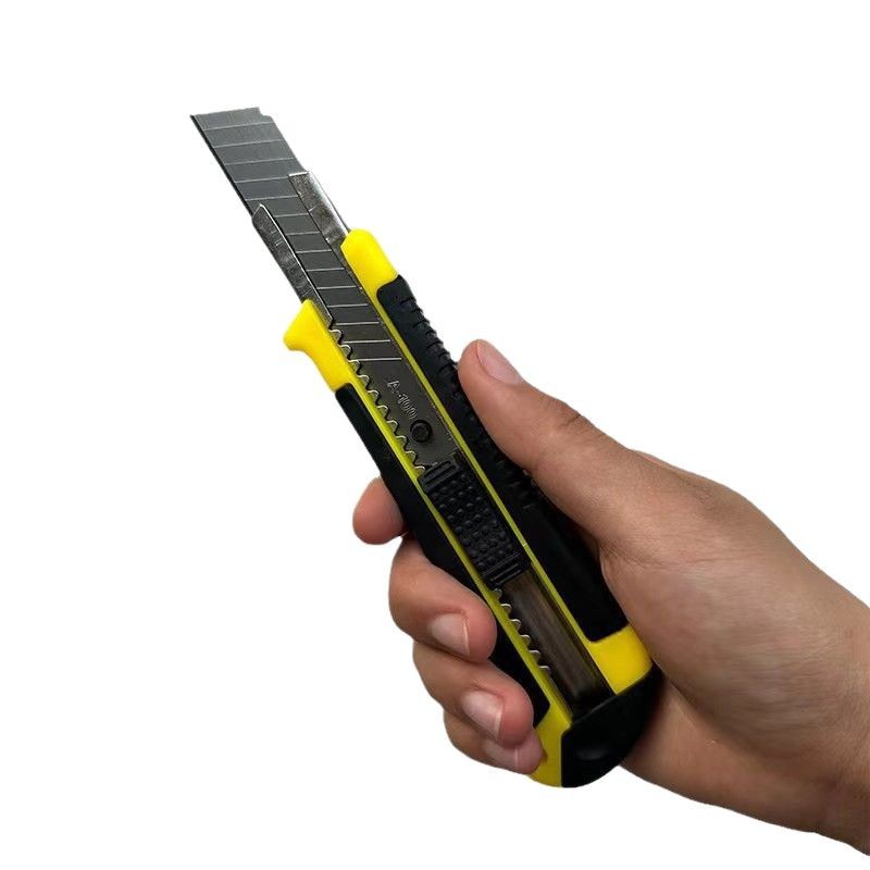 Utility knife, paper cutting knife, wallpaper knife, industrial-grade heavy-duty knife, wallpaper knife, unboxing knife, rubber-coated 223 card set, purchase in small quantities Item Picture
