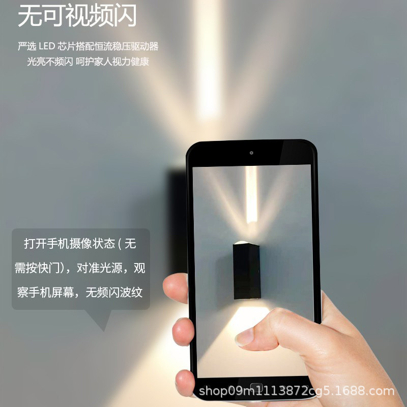 led spotlights, wall lamps, outdoor waterproof wall-washing lights, courtyard outdoor gates, a beam of light, column lights, corridor and staircase lights Application Scenario