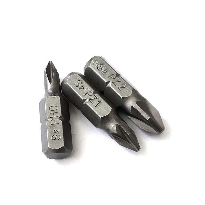 6.35 Screwdriver 1/4, 25mm long, manual and electric, one-character cross, cross-shaped, hexagon socket, plum blossom, with hole and magnetic screwdriver details Picture