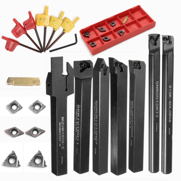 7-piece set VP15TF10MM rods SER1010J11+S10K-SCLCR06+SDJCR1010H07+SDNCN1 full figure
