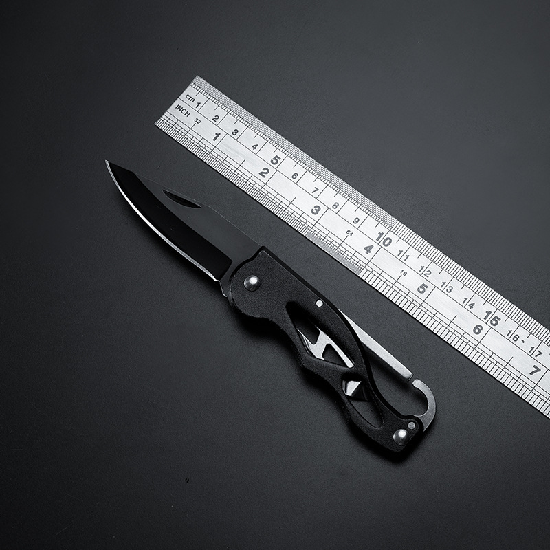 KT Outdoor Portable Knife, multi-functional survival folding knife, Self-defense Mini outdoor knife, gift knife Specification drawing