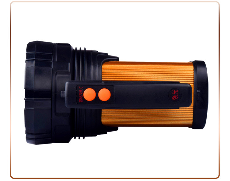 Wholesale multi-functional high-power portable led searchlights, USB charging, fishing, long-range outdoor flashlights Item Picture