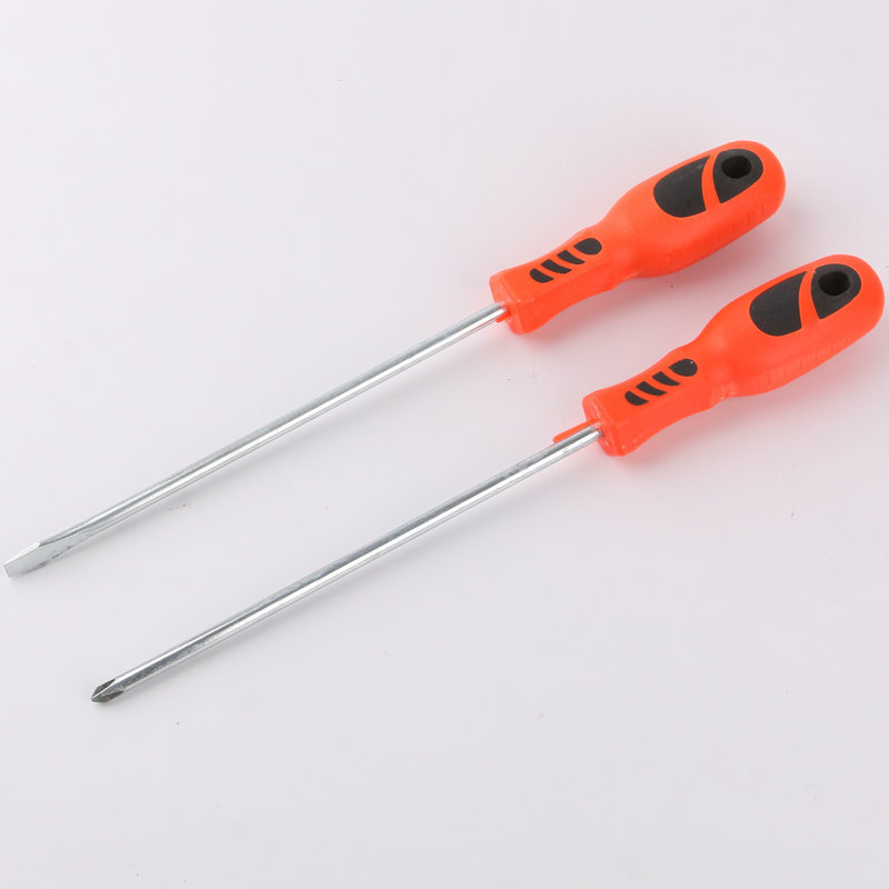 The manufacturer has 8-inch red handle plum blossom flat-head manual screwdriver in stock. Use a screwdriver flat-head screwdriver details Picture