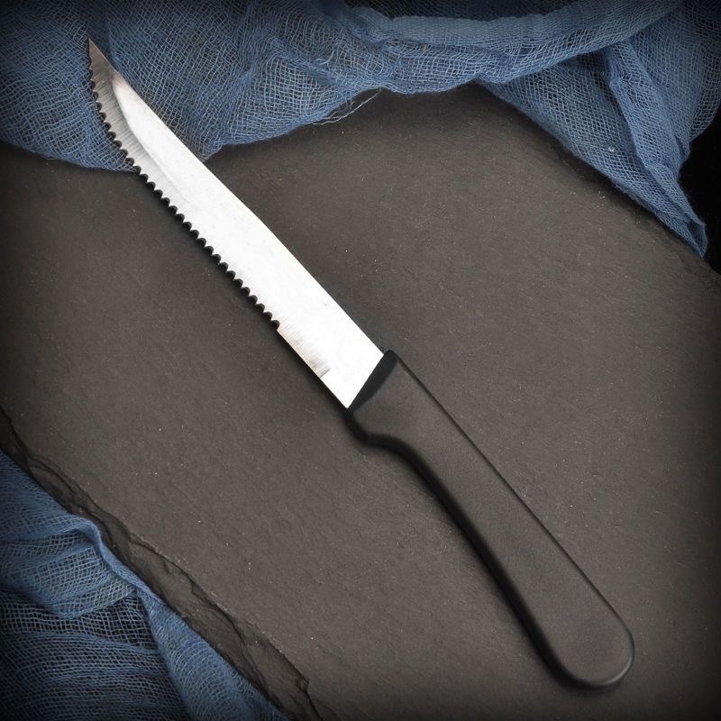 【 Exclusive for Newcomers 】 Stainless steel steak knife, household tableware, multi-purpose steak knife, Western food knife, fruit knife, bread knife details Picture