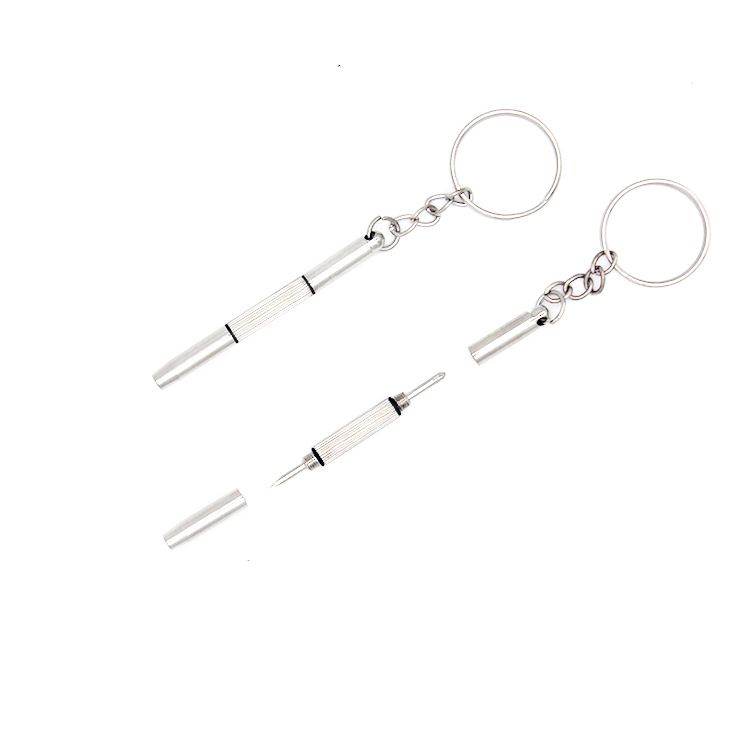 Multi-functional screwdriver gift, three-in-one A-level screwdriver, eyewear repair tool, cross-border eyewear screwdriver Specification drawing
