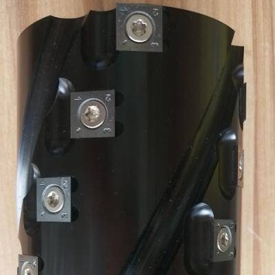 German Debao spiral planer R150 King disposable door and window knife, disposable planer blade dupro tungsten steel knife details Picture