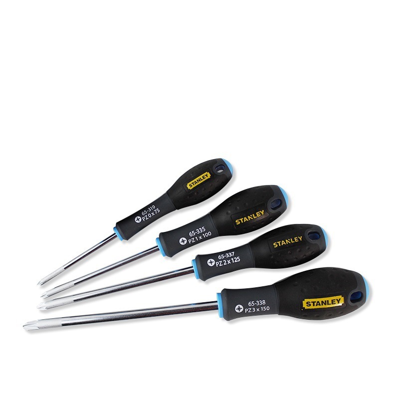 Stanley three-color handle cross-shaped screwdriver PZ0x75mm 65-319-14 undefined