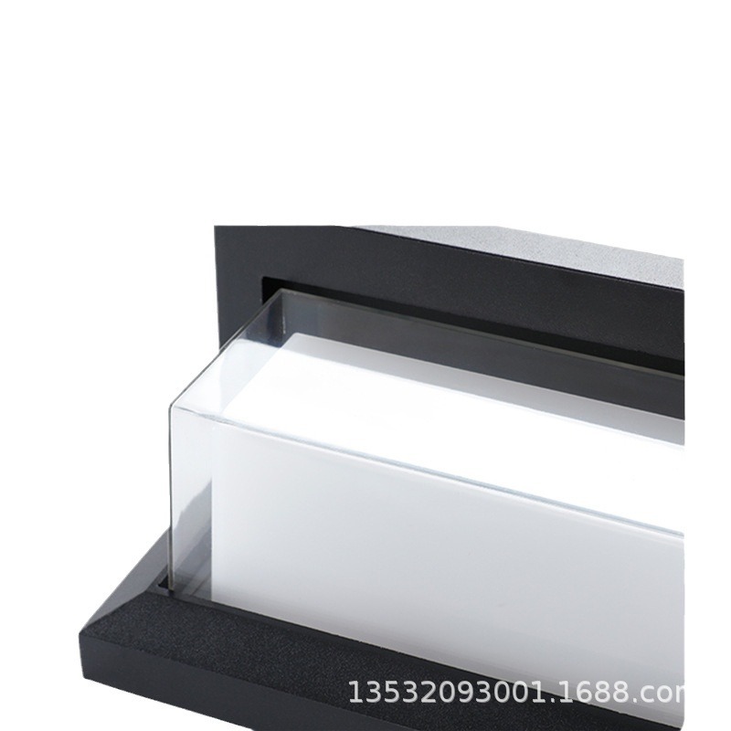 Modern and simple LED wall lamps for outdoor gardens, courtyards, balconies, terraces, exterior walls, waterproof wall lamps, moisture-proof lamps Item Picture
