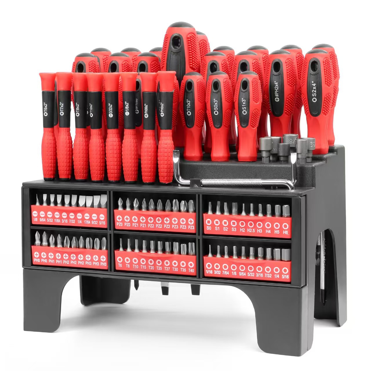 Neutral cross-border best-selling screwdriver set repair tools, T-type screwdriver, Baota screwdriver, 118pc screwdriver tool undefined