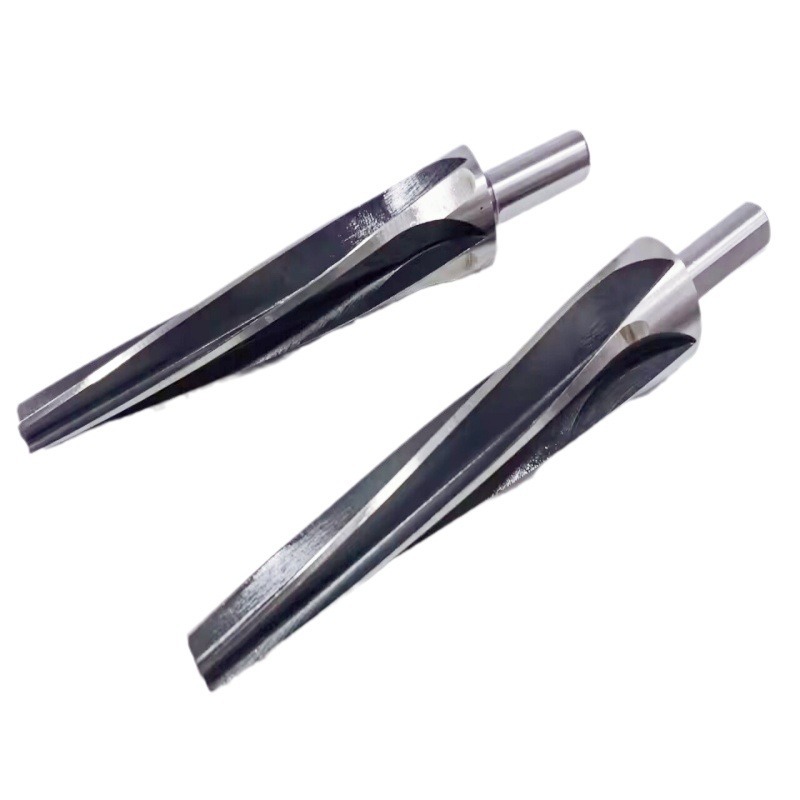 Conical reamers, non-standard reamers, HSS high-speed steel spherical spiral conical reamers, 7-degree and 10-degree straight handle reamers manufacturers Item Picture