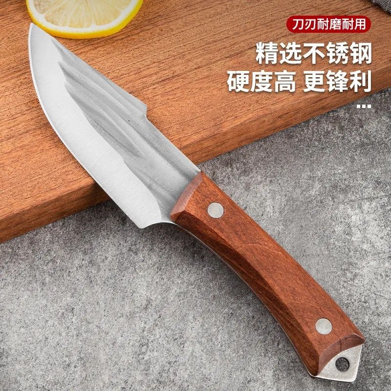Yangjiang hand-forged boning knives are sharp and durable. Join hands with the meat family camping fruit knives for wholesale in stock details Picture