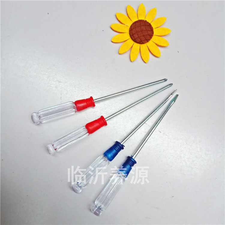 Manual screwdriver, small screwdriver, plum blossom cross flat-head screwdriver, crystal with paint screwdriver Application Scenario