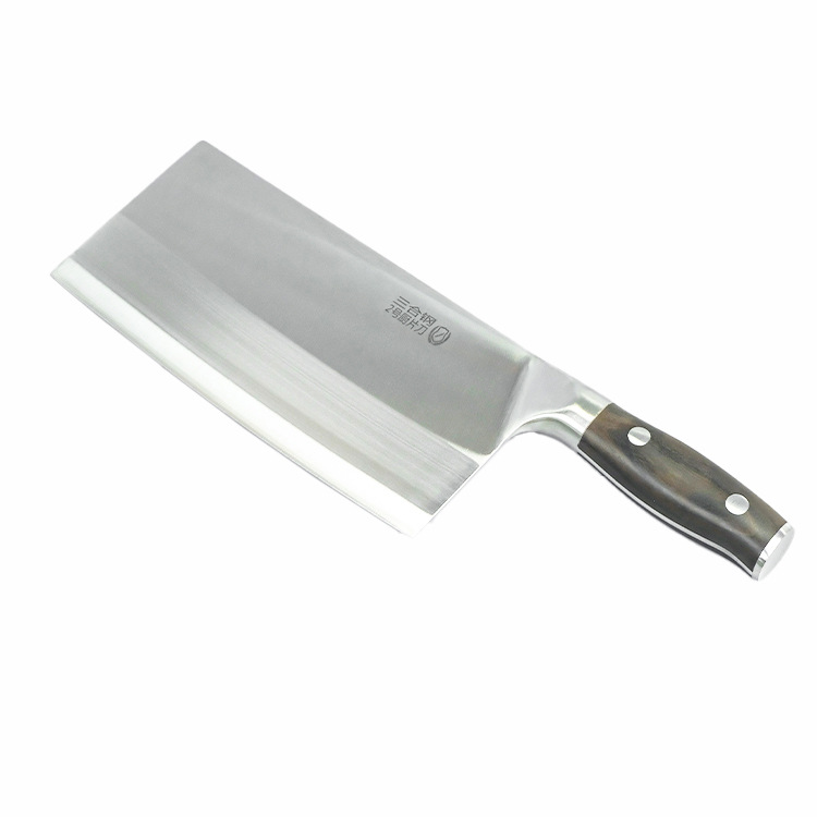 Super sharp dual-purpose kitchen stainless steel knife for chopping and cutting, large household Yangjiang knife, authentic slicing and kitchen knife Item Picture