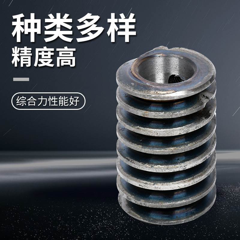 Non-standard worm gear manufacturers process machinery, mini transmission, micro worm gear, turbine transmission parts, grinding turbine and worm details Picture