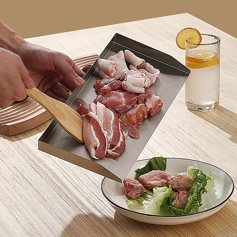 Beef and mutton roll slicing machine, household guillotine chopping chicken and duck bone cutting machine, multi-functional meat slicer, stainless steel meat slicer details Picture