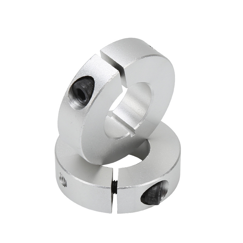 Open-type optical shaft fixed ring, bearing limit ring, positioning lock, retaining ring, thrust ring, aluminum alloy fixed ring Item Picture