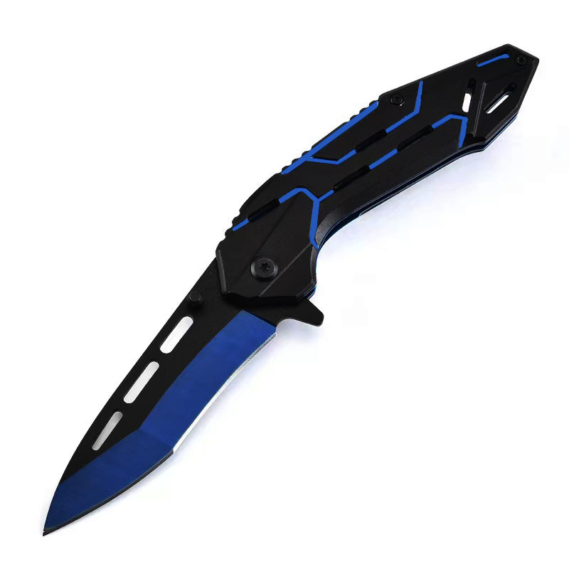 Factory direct sales of high-hardness stainless steel folding knives, camping self-defense knives, survival knives, and household fruit knives undefined
