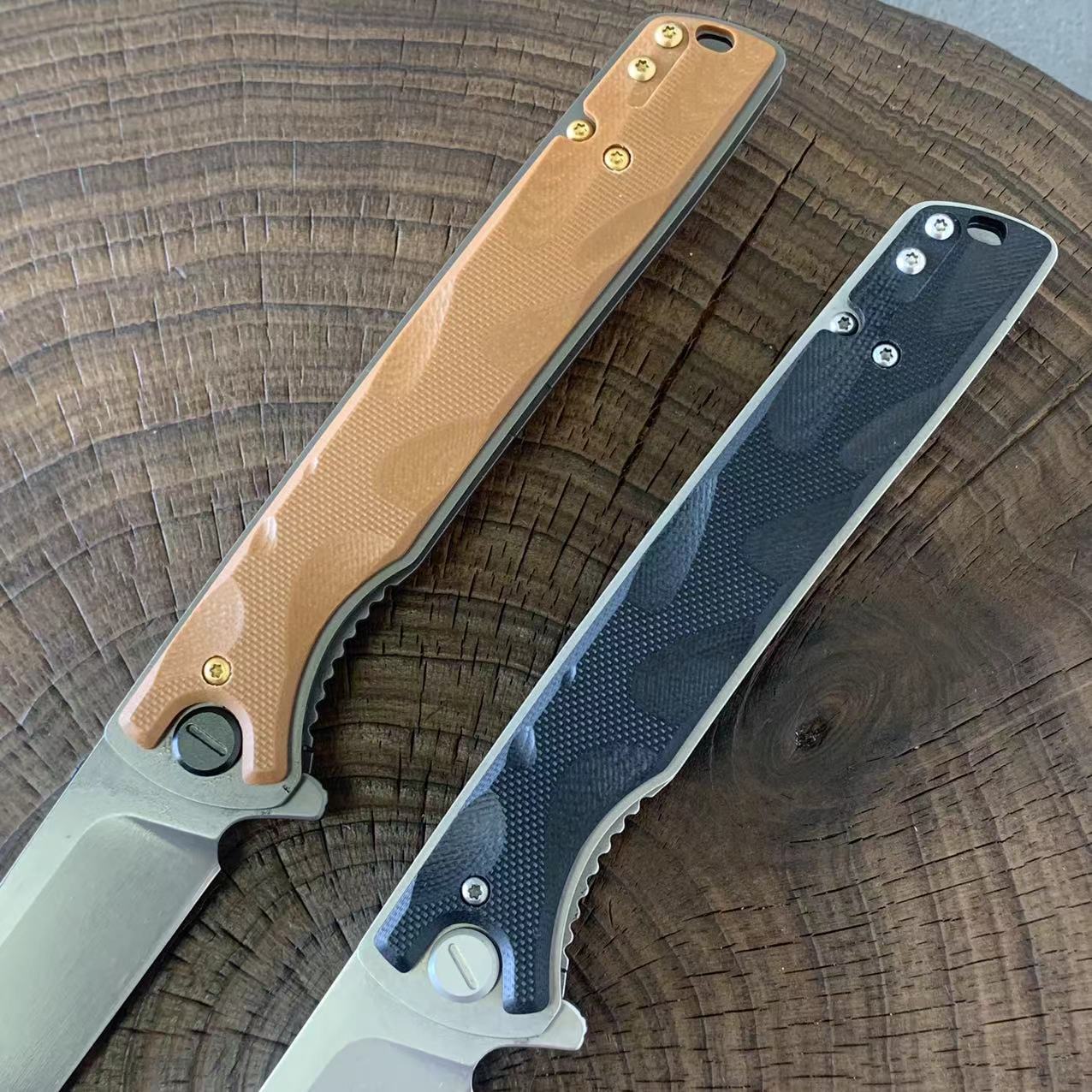 Factory direct supply of outdoor and wild camping folding knives, self-defense multi-functional knives, fruit knives, pocket portable Specification drawing