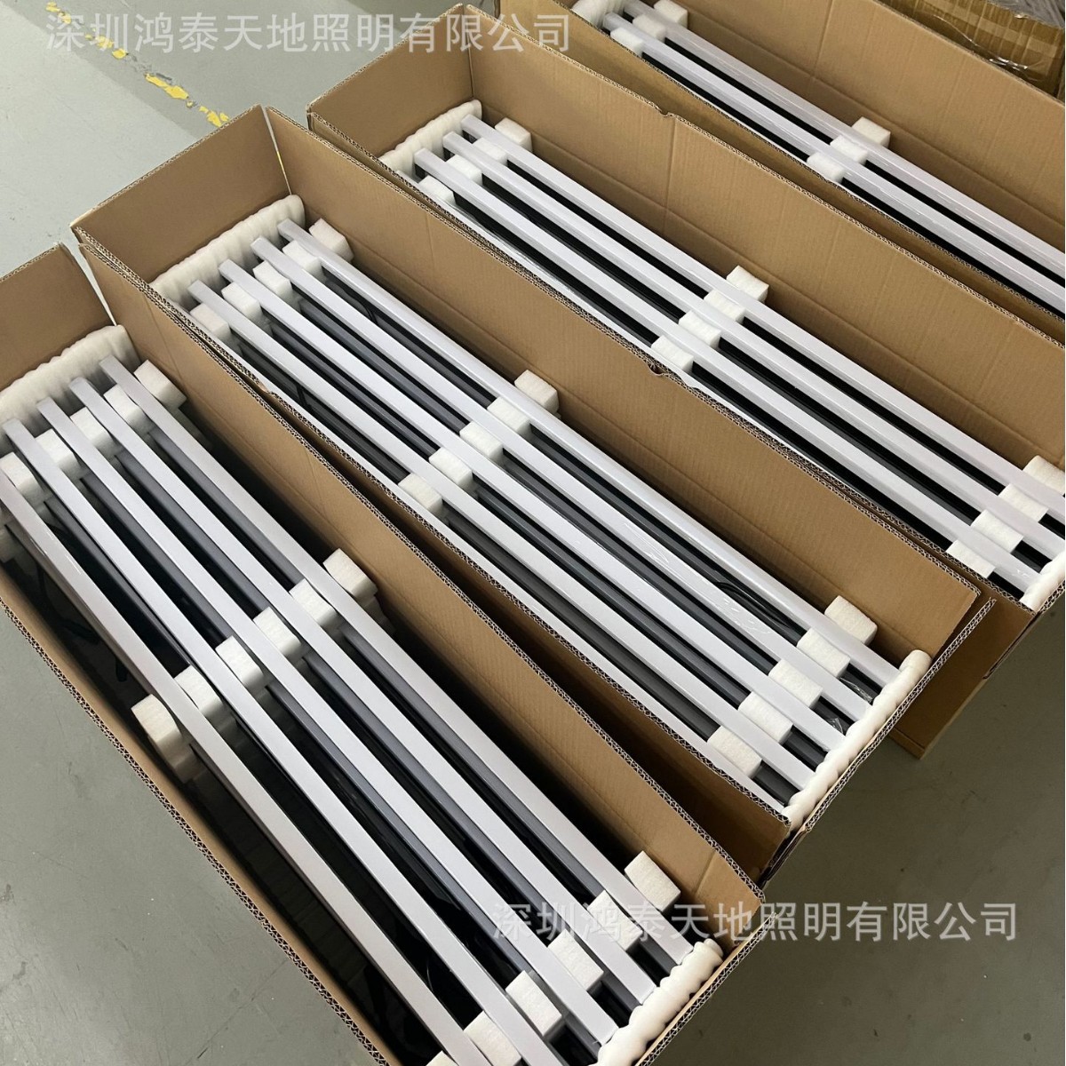 rgb full-color LED strip light DMX coding outdoor waterproof project lighting manufacturer direct supply guardrail pipe hard light strips Application Scenario