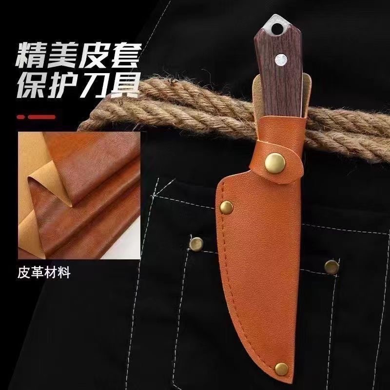 A super sharp hand-forging tool, a new type of eel-killing knife, a special bone-removing hand handle, a little meat expert in the kitchen Application Scenario