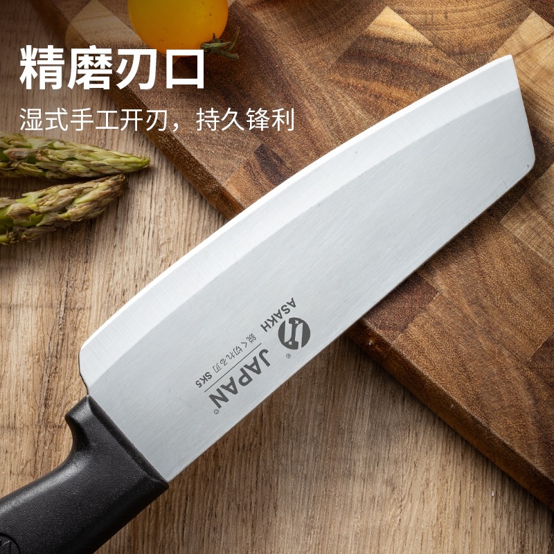 Stainless steel household chef's knife, meat slicing knife, fruit and vegetable peeling knife, multi-purpose knife, ladies' lightweight small kitchen knife in stock Specification drawing