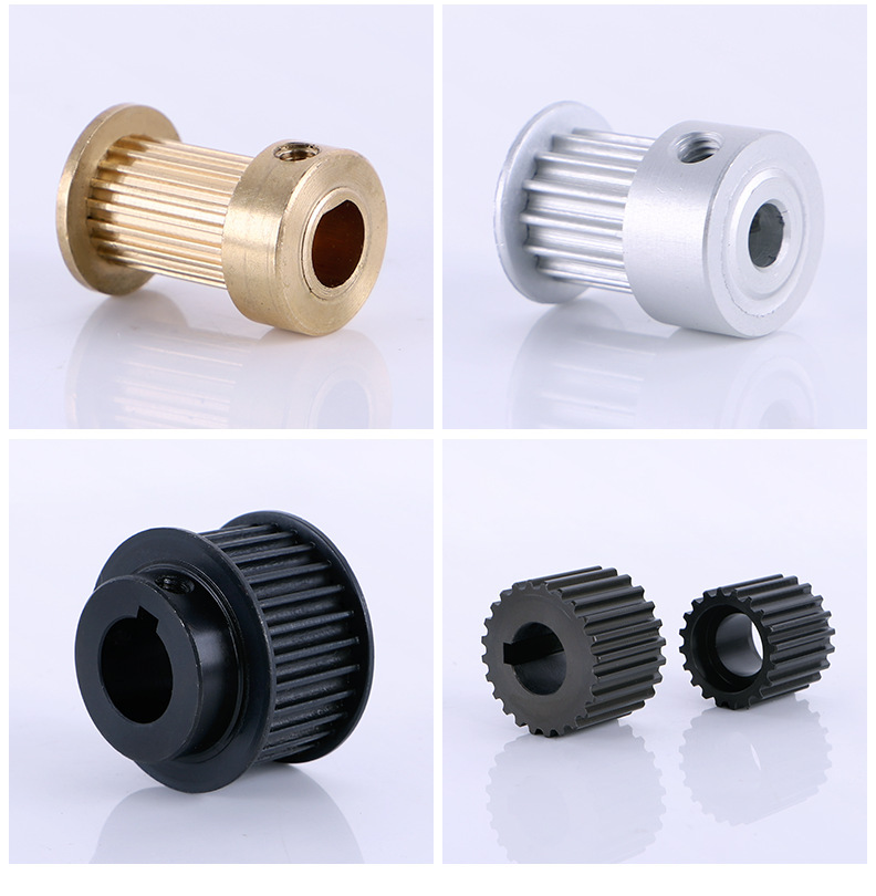 Wholesale stock of wear-resistant 20-tooth synchronous wheels with widths ranging from 11 to 50mm. Customized non-standard aluminum alloy synchronous wheels and drive wheels Specification drawing