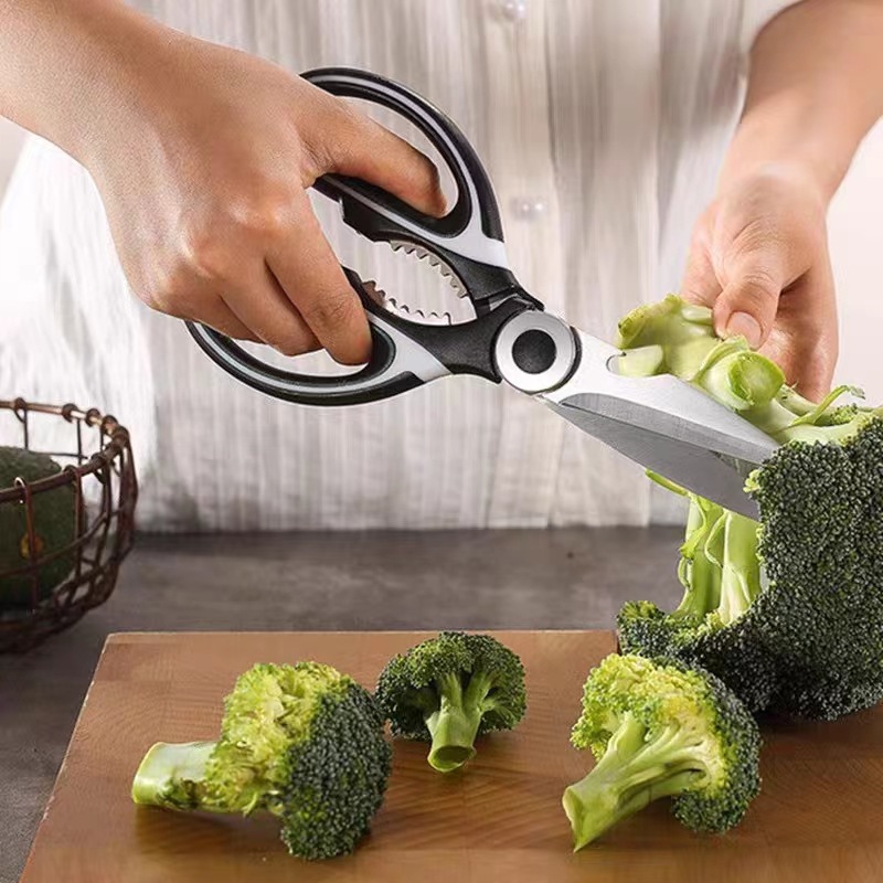 One-piece dropshipping of welfare items: scissors with no marks, free shipping, stainless steel kitchen scissors, panda scissors, barbecue scissors Application Scenario