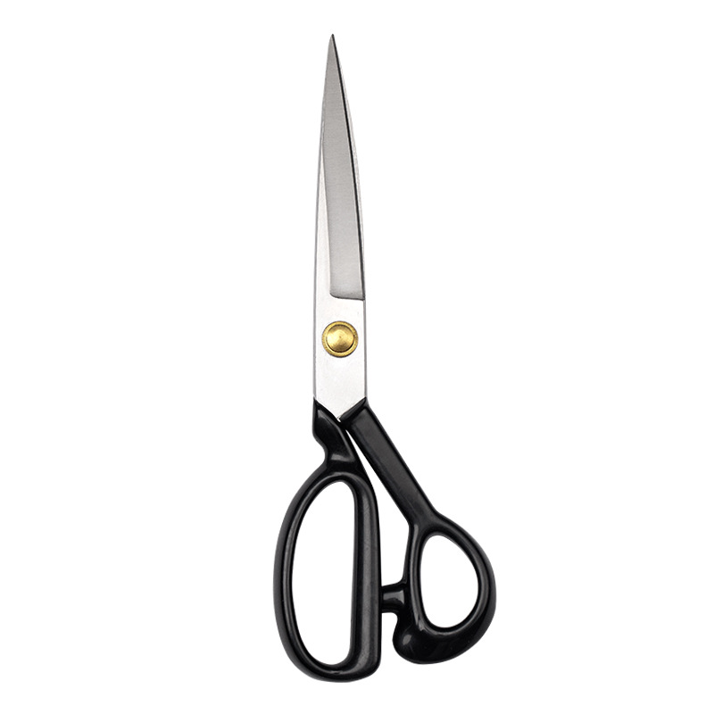 Wholesale stainless steel tailor scissors 65 manganese steel fabric cutters 8/9/10/11/12 inches in multiple sizes available Item Picture
