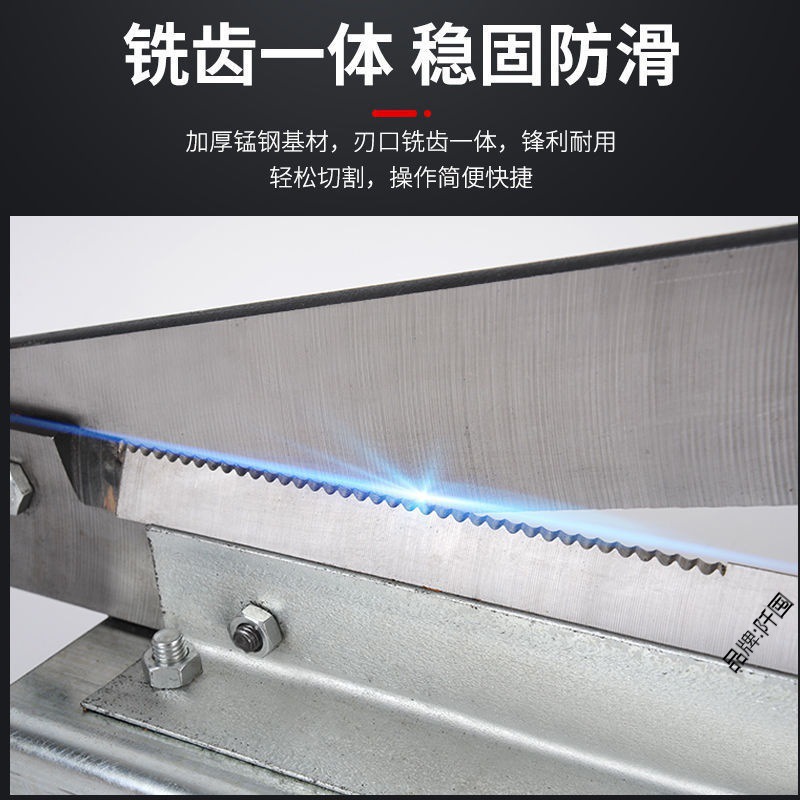 Household small bone cutting machine with guillotine knife, manual bone chopping knife for chicken feet and lamb ribs, rolling knife, manganese steel gate knife for cutting chicken full figure