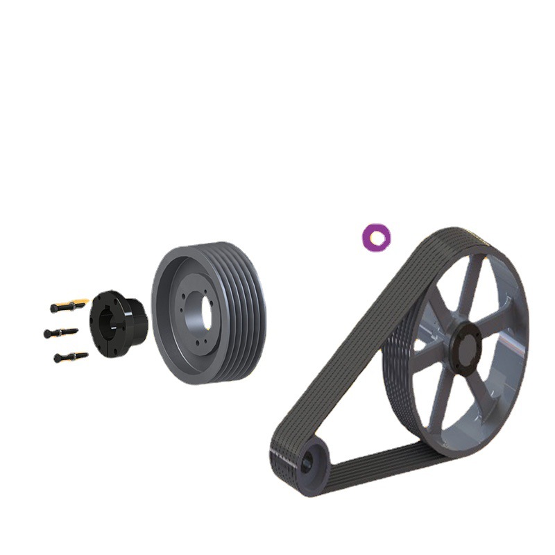 CPT conical sleeve pulley, V-belt pulley, motor pulley, European standard pulley, SPZ, SPA, SPB, SPC Item Picture