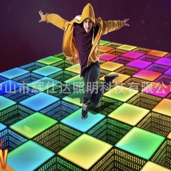 Huishida specializes in manufacturing LED abyss floor tile lights, abyss lights, abyss mirrors, bottomless abyss lights, and 3D abyss environments Item Picture