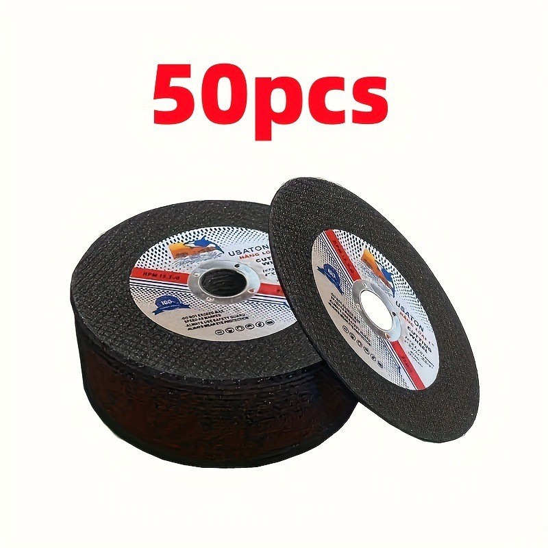 107mm metal cutting disc, double-mesh resin grinding wheel, 4-inch stainless steel cutting blade, 1.2mm thick, efficient and durable undefined