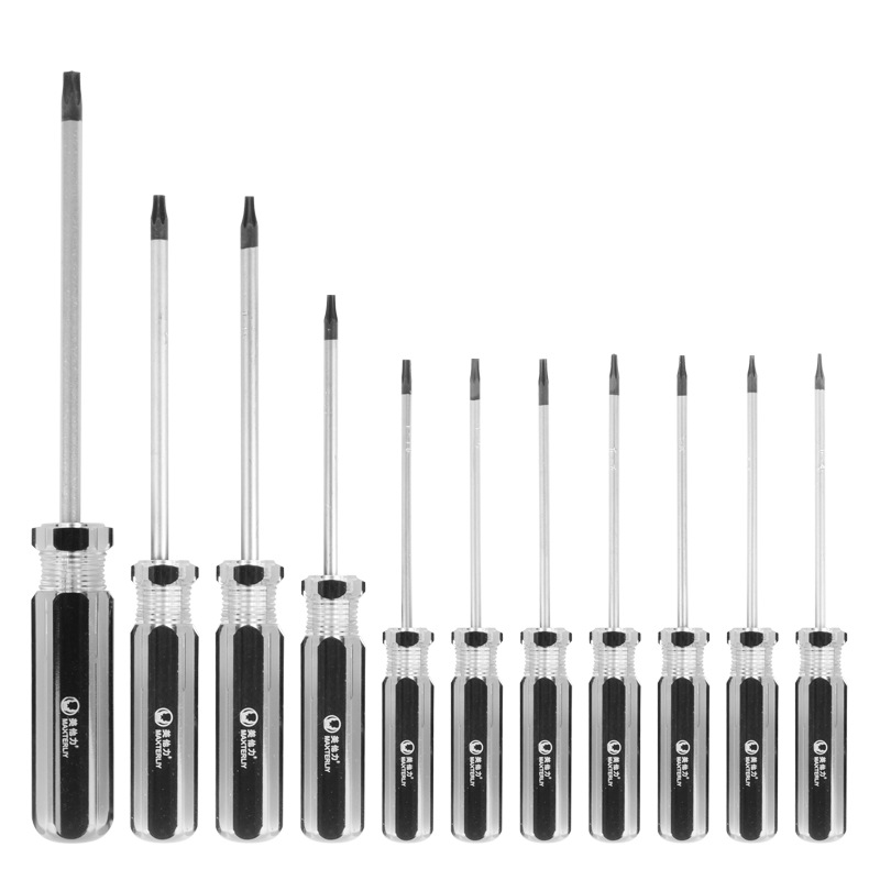 T6, T8, T10 hexagon socket screwdriver, game console, auto repair tool, T15, T20, T25, T30 cross-shaped six-flower Item Picture