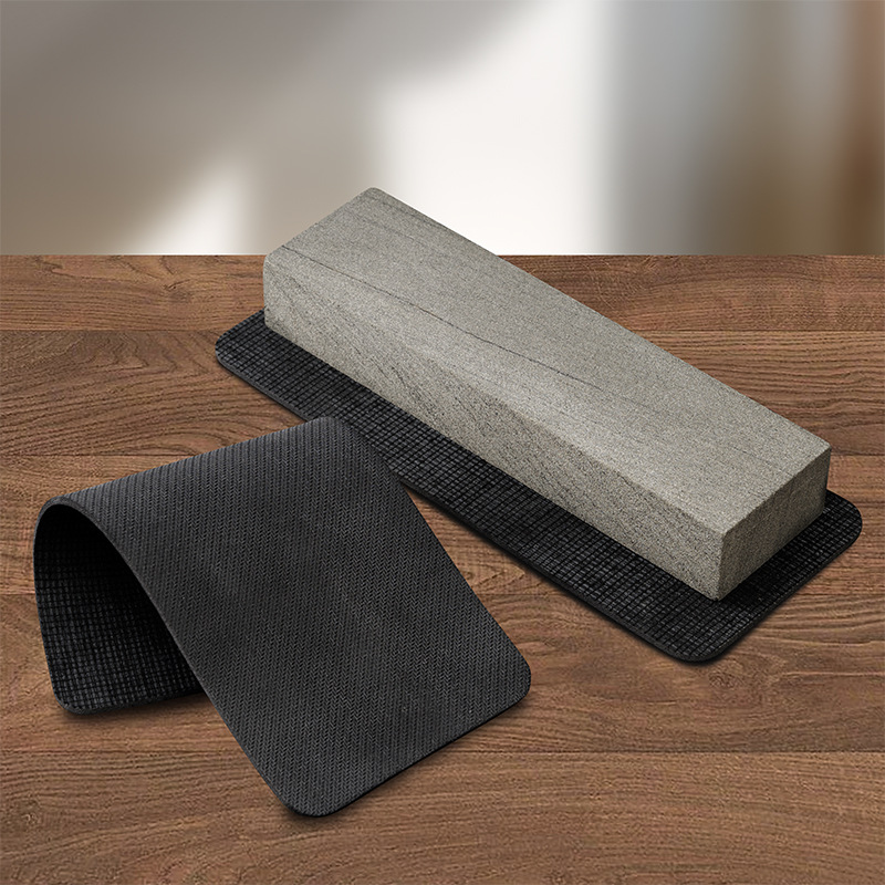 【 Whetstone Anti-slip Pad 】 Special anti-slip pad for whetstones, no slipping during sharpening, universal magic stone for both large and small whetstones Application Scenario