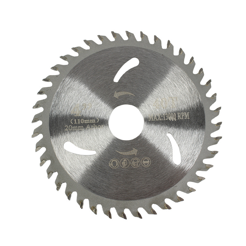 Wholesale hard alloy circular saw blades, 4-inch woodworking cutting saw blades, multi-functional industrial Angle grinders, circular saw blade processing Item Picture