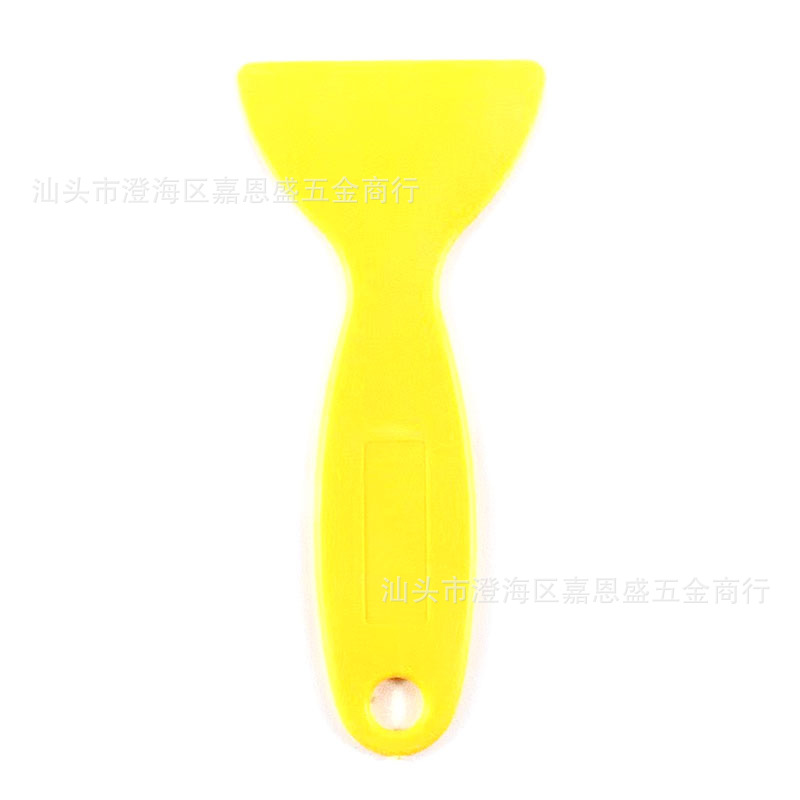 Plastic putty knife, thickened scraper, car glass film application scraper, mobile phone film application scraper, battery scraper tool Specification drawing