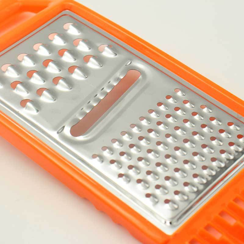 Multi-functional stainless steel vegetable and fruit slicer, potato shreds slicer, melon and fruit grater, wavy French fries kitchen slicer Specification drawing