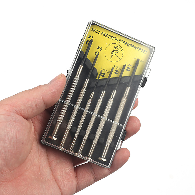 Factory direct sales of watch screwdriver sets, glasses repair, watch mini screwdrivers, watch repair small tools, mini Application Scenario