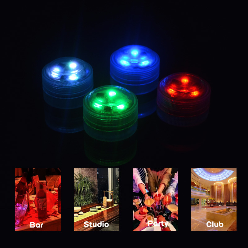 GCCUL certified LED swimming pool light, seven-color remote control small diving light, IP68 waterproof landscape knob underwater light Application Scenario