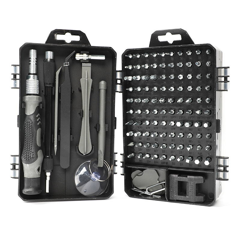 24-piece multi-functional household screwdriver set, precision disassembly tool set for laptop and mobile phone repair undefined