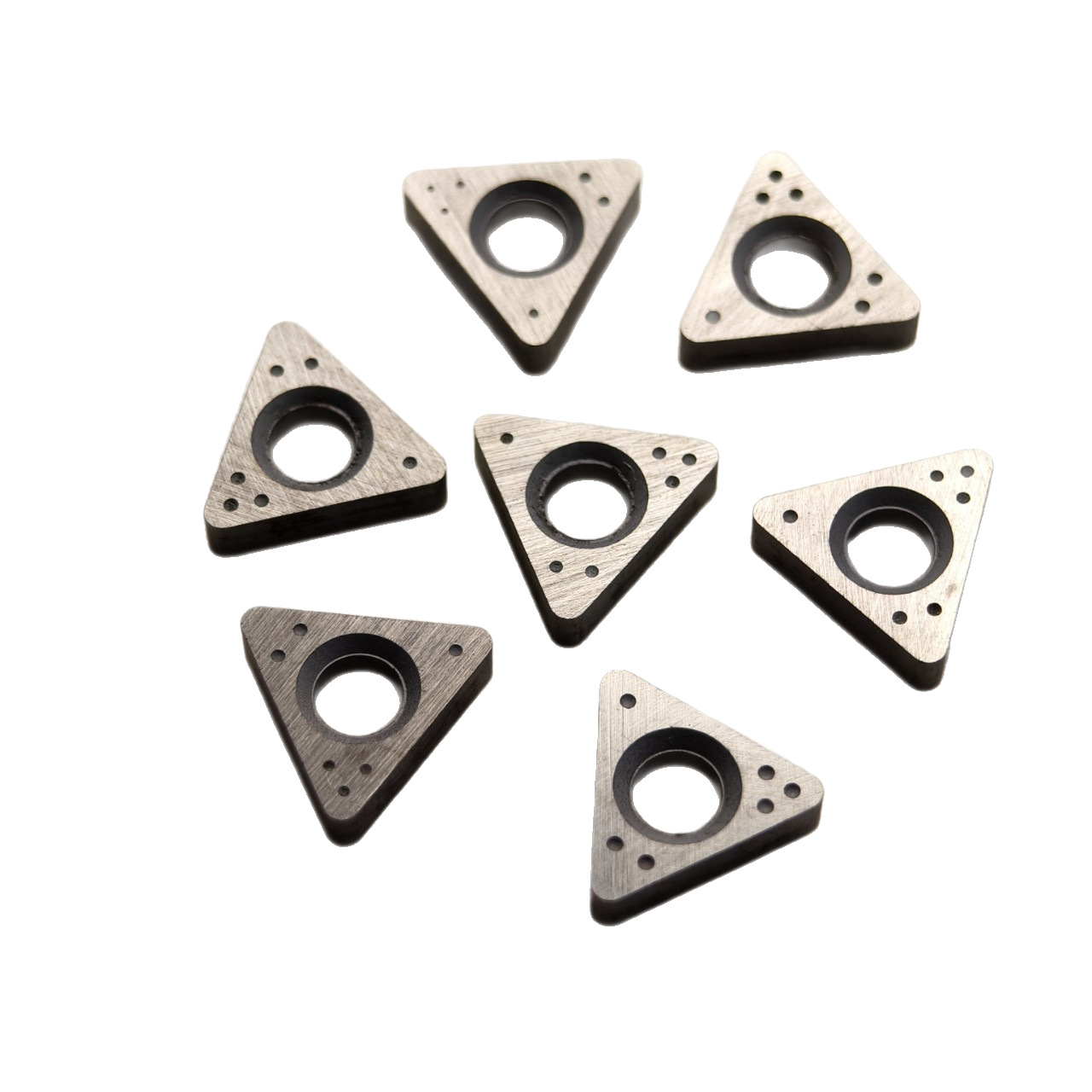 Hard alloy brake disc blades CB90488 and CB6914-10 are processed into cast iron Item Picture