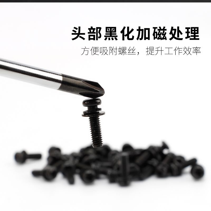 Massage screwdriver, single-use cross-head screwdriver, multi-functional strong magnetic manual flat-head screwdriver, screwdriver, hardware tool screw Application Scenario