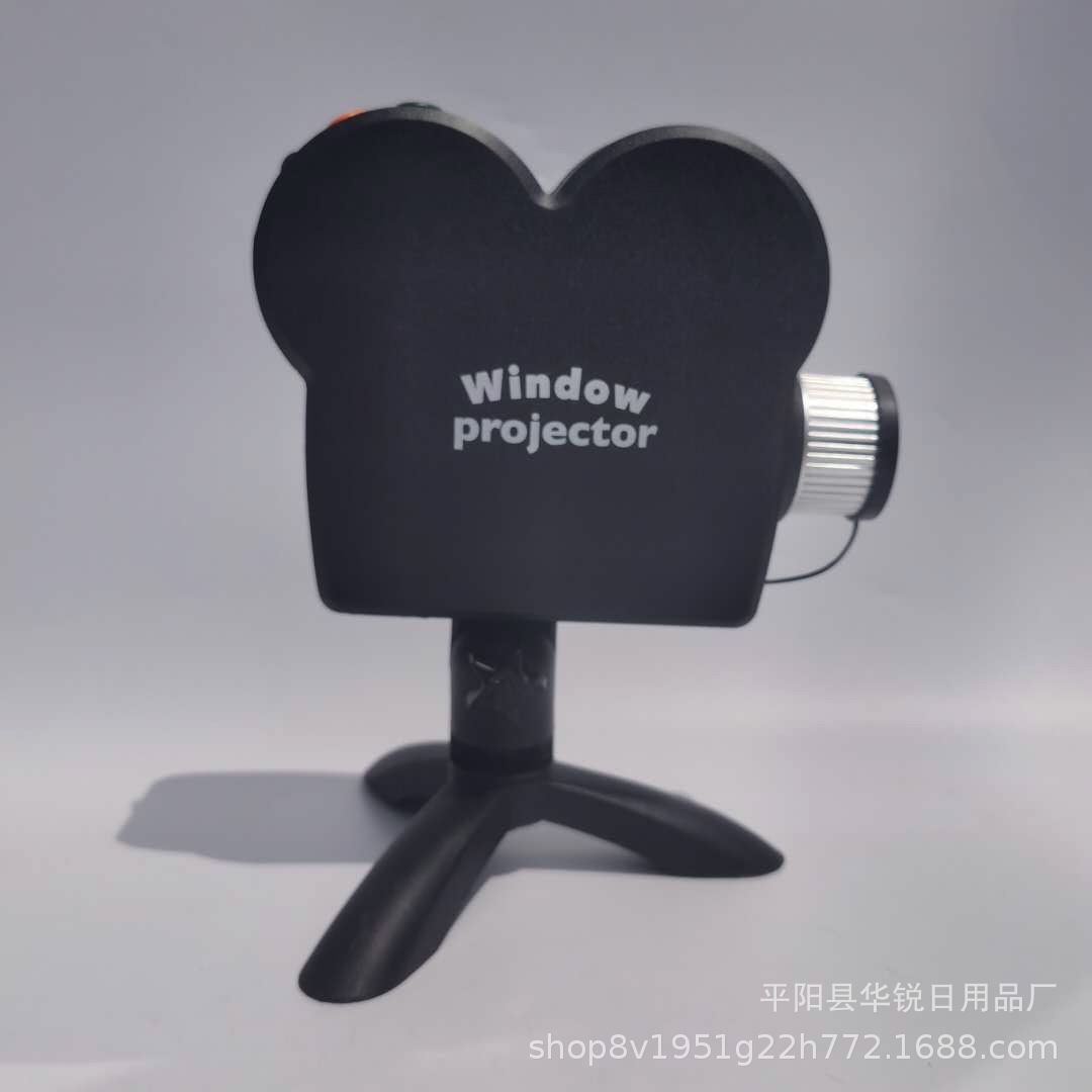 Window Projector Wonderland Cross-border Christmas Projection Light TV Halloween Projector Specification drawing