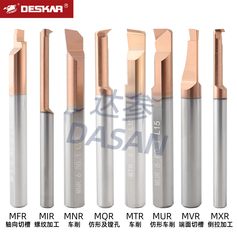 Wholesale of cross-border Desca MIR internal hole thread turning tools, anti-vibration micro tungsten steel alloy small hole boring tool bar tools details Picture