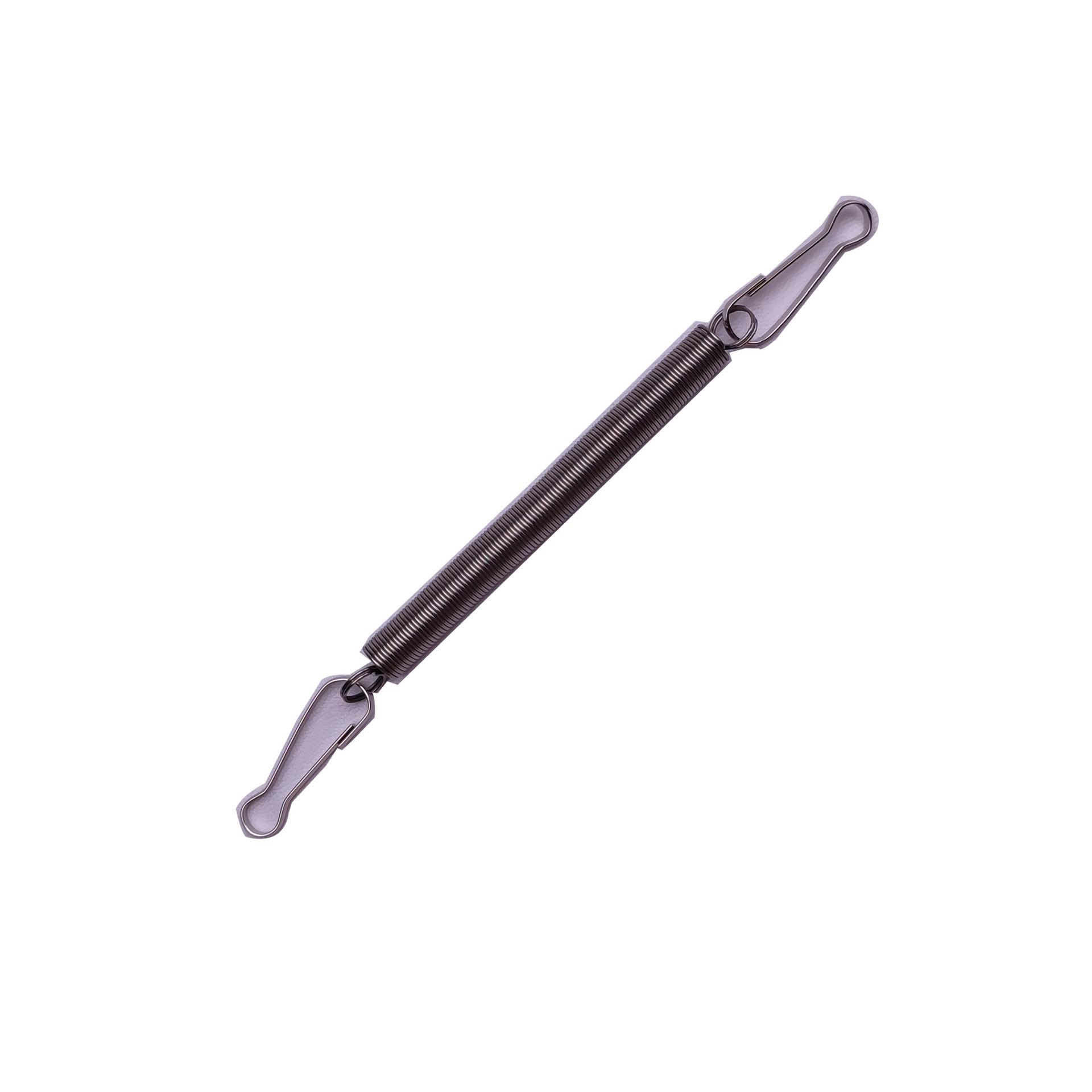 New stainless steel tension spring with buckle, hook, parrot, rabbit, hamster, totoro, hamster, water dispenser, fixed spring Item Picture